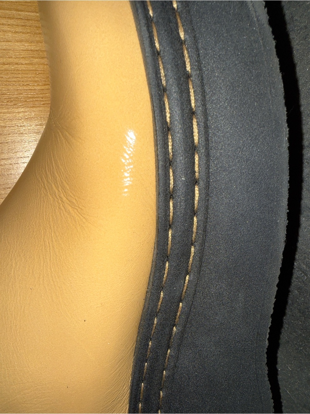 Miista Kristi Mules - Toffee Crinkle Leather SZ38 EU - Picture 7 of 10